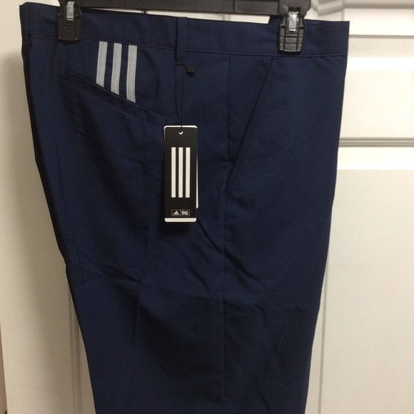 adidas navy golf shorts